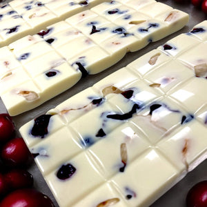 Chocoladereep Wit Cranberry Amandel - Macaronstore.nl