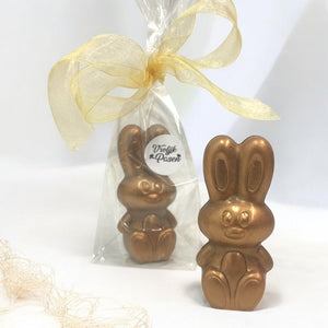 Gouden Paashaasje Melkchocolade met hazelnootjes - Macaronstore.nl