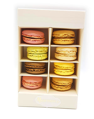 Macarons de Paris  8 stuks in luxe doosje - Macaronstore.nl
