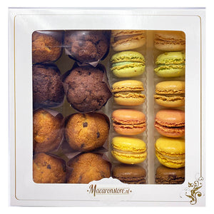 Mixbox Macarons en Mini Muffins - Macaronstore.nl