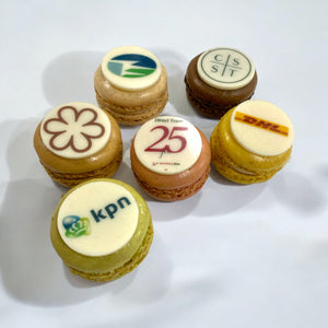 Macaron de Paris with logo (from 40 pieces)