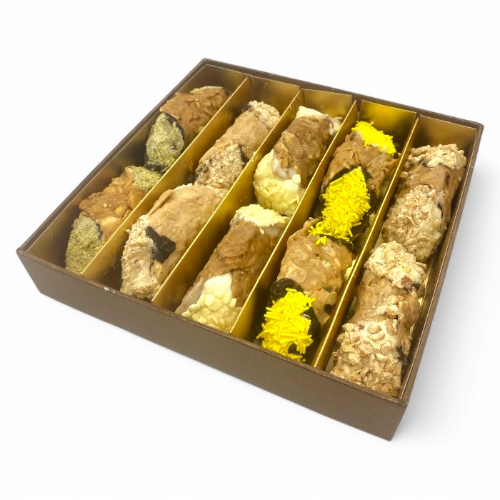 Luxe Cannolibox met 10 Cannoli's 5 smaken