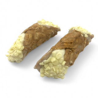 Amandel Cannoli met Witte Chocoladecrème - Macaronstore.nl