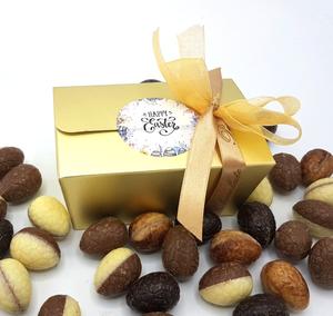 Ambachtelijke Paaseitjes 500 gram in bonbondoosje - Macaronstore.nl