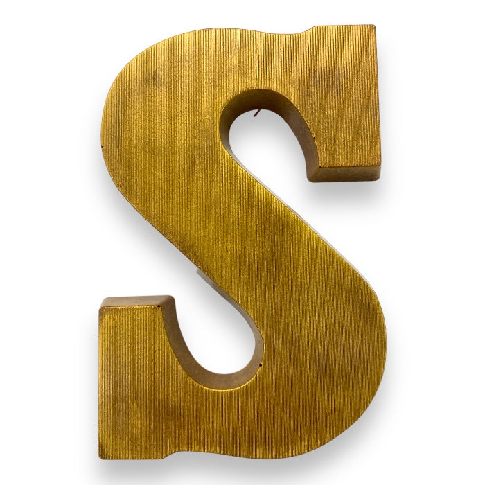 Gouden Chocoladeletter S Melkchocolade per stuk