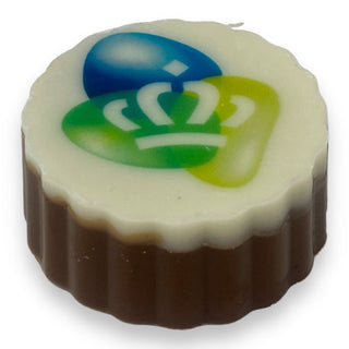 2 bonbons met logo