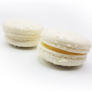 Witte Macaron Kokos per stuk bestellen - Macaronstore.nl